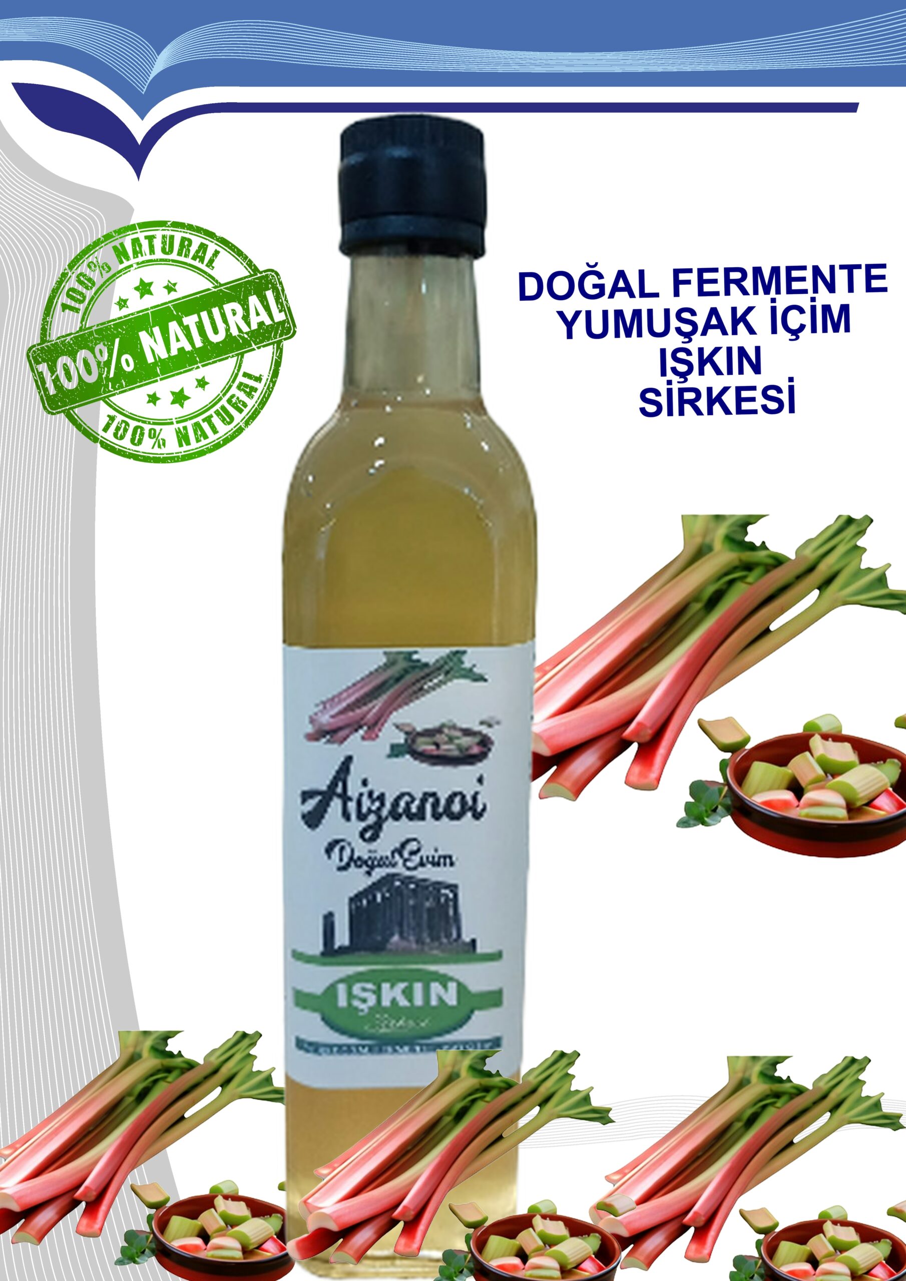 Ş15261021 AİZANOİ IŞKIN SİRKESİ 500 ML - Görsel 1